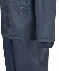 BJØRNSON Dusch Regenpak Dames & Heren - Waterdicht - Maat M - Donkerblauw -Stroller shop 205x840