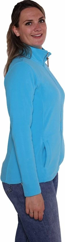 BJØRNSON Jenna Fleece Vest 4 Seizoenen Dames - Rits - Maat 42 - Atol Blauw 7 BJØRNSON Jenna Fleece Vest 4 Seizoenen Dames - Rits - Maat 42 - Atol Blauw - Afbeelding 5