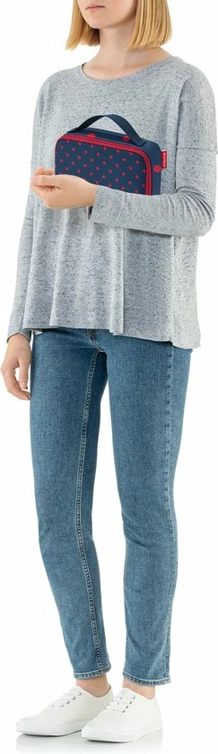 Reisenthel Thermocase Lunchbox - 1,5L - Mixed Dots Red Rood 5 Reisenthel Thermocase Lunchbox - 1,5L - Mixed Dots Red Rood - Afbeelding 3