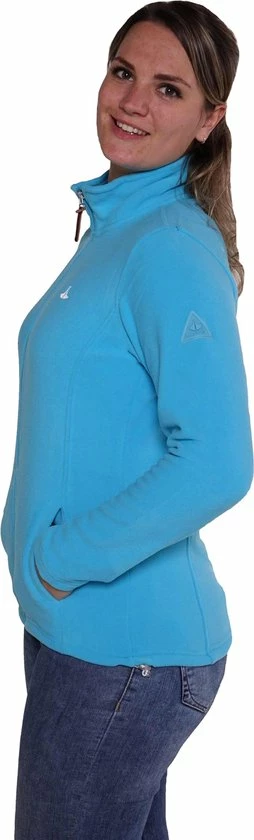BJØRNSON Jenna Fleece Vest 4 Seizoenen Dames - Rits - Maat 42 - Atol Blauw 4 BJØRNSON Jenna Fleece Vest 4 Seizoenen Dames - Rits - Maat 42 - Atol Blauw - Afbeelding 2