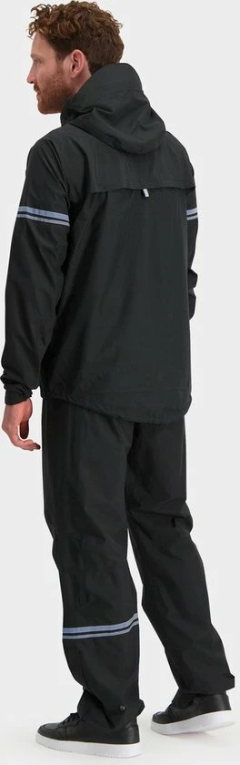 AGU Original Regenpak Essential - Zwart - S - Dames & Heren - Waterdicht & Ademend 19 AGU Original Regenpak Essential - Zwart - S - Dames & Heren - Waterdicht & Ademend - Afbeelding 17