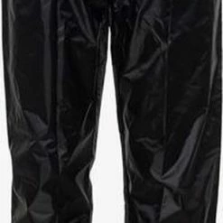 Mountain Peak Dames/heren Regenbroek - Zwart - Maat M