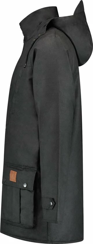 MGO Leisure Wear MGO Leisure William Wax Parka Outdoorjas Heren - Maat XXL 6 MGO Leisure Wear MGO Leisure William Wax Parka Outdoorjas Heren - Maat XXL - Afbeelding 4