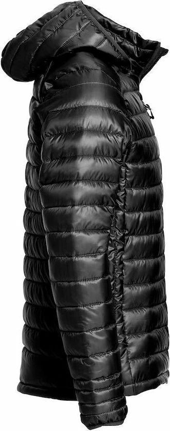 Clique Hudson Hooded Heren Outdoor Jas - Zwart - Maat XL 6 Clique Hudson Hooded Heren Outdoor Jas - Zwart - Maat XL - Afbeelding 4