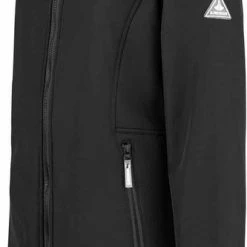 BJØRNSON Signe Softshell Winterjas Parka Dames - Teddy - Maat 40 - Zwart -Stroller shop 333x840