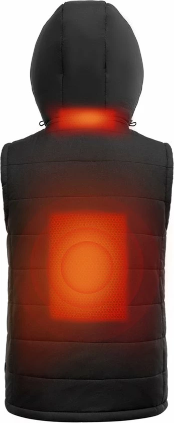 Sailwind Verwarmde Bodywarmer Heren Met Powerbank - Voor Fietsen/Motor/Ski/Kamperen/Vissen/Golf En Meer 6 Sailwind Verwarmde Bodywarmer Heren Met Powerbank - Voor Fietsen/Motor/Ski/Kamperen/Vissen/Golf En Meer - Afbeelding 4