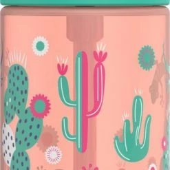 Kambukka Lagoon Drinkfles 400ml -Cactus Gekko Met Geïntegreerd Rietje