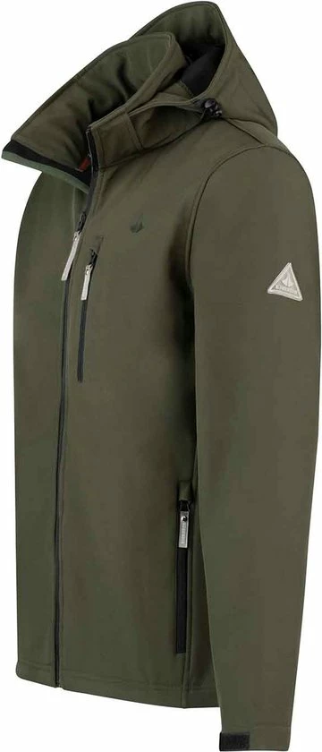 BJØRNSON DAG Softshell Jas 4 Seizoenen Heren - Winddicht - Fleece Gevoerd - Waterafstotend - Ademend - Outdoor Herenjas - Rits Zakken - Tussenjas - Maat 6XL - Olijfgroen 9 BJØRNSON DAG Softshell Jas 4 Seizoenen Heren - Winddicht - Fleece Gevoerd - Waterafstotend - Ademend - Outdoor Herenjas - Rits Zakken - Tussenjas - Maat 6XL - Olijfgroen - Afbeelding 7