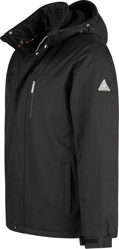 BJØRNSON Kick Regenjas / Winterjas Heren - Waterdicht - Maat XL - Zwart 6 BJØRNSON Kick Regenjas / Winterjas Heren - Waterdicht - Maat XL - Zwart - Afbeelding 4