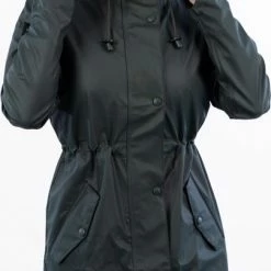 Ralka Regenjas Dames - Mizzle - Donkergroen - Maat 38 -Stroller shop 404x840