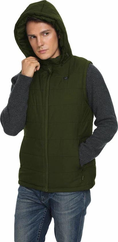 Sailwind Verwarmde Bodywarmer Heren Met Powerbank - Voor Fietsen/Motor/Ski/Kamperen/Vissen/Golf En Meer 11 Sailwind Verwarmde Bodywarmer Heren Met Powerbank - Voor Fietsen/Motor/Ski/Kamperen/Vissen/Golf En Meer - Afbeelding 9