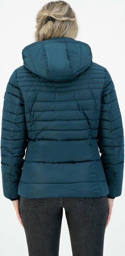 Kjelvik Dames Winterjas - Dames Winterjas Padded - Florine - Blue - Maat 38 8 Kjelvik Dames Winterjas - Dames Winterjas Padded - Florine - Blue - Maat 38 - Afbeelding 6