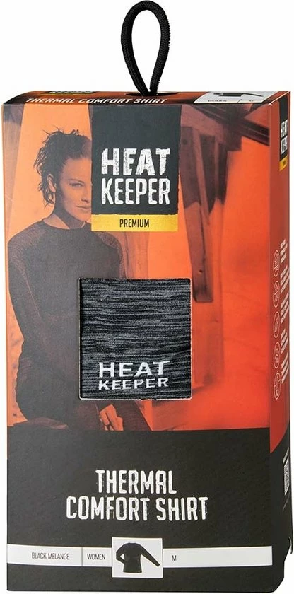 HEAT KEEPER Dames Thermoshirt Lange Mouw - Maat L 4 HEAT KEEPER Dames Thermoshirt Lange Mouw - Maat L - Afbeelding 2