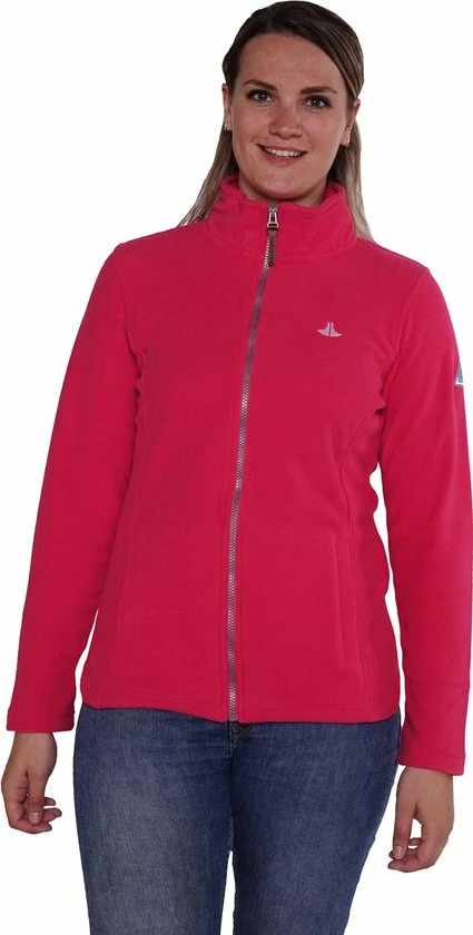 BJØRNSON Jenna Fleece Vest 4 Seizoenen Dames - Rits - Maat 52 - Fuchsia Roze 10 BJØRNSON Jenna Fleece Vest 4 Seizoenen Dames - Rits - Maat 52 - Fuchsia Roze - Afbeelding 8