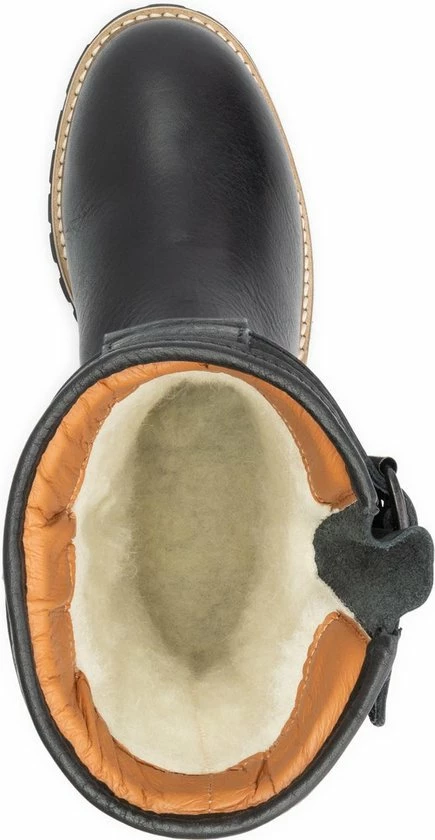 Travelin' Sweden Dames Outdoorlaarzen - Waterdicht En Ademend - Wol Gevoerde Wandellaars - Zwart Leer - Maat 39 9 Travelin' Sweden Dames Outdoorlaarzen - Waterdicht En Ademend - Wol Gevoerde Wandellaars - Zwart Leer - Maat 39 - Afbeelding 7