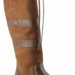 Dubarry Dames Hoge Laarzen Galway - Bruin - Maat 39 -Stroller shop 444x840 1
