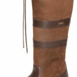 Dubarry Dames Hoge Laarzen Galway - Bruin - Maat 39 -Stroller shop 463x840 1