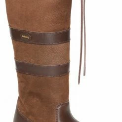 Dubarry Dames Hoge Laarzen Galway - Bruin - Maat 39 -Stroller shop 464x840 2