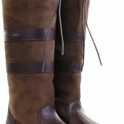 Dubarry Dames Hoge Laarzen Galway - Bruin - Maat 39