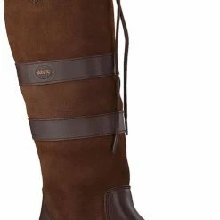 Dubarry Dames Hoge Laarzen Galway - Bruin - Maat 39 -Stroller shop 495x840