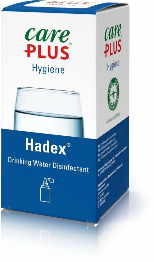 Care Plus Hadex - Drinkwater Desinfectiemiddel 5 Care Plus Hadex - Drinkwater Desinfectiemiddel - Afbeelding 3