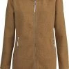 BJØRNSON Inge Gebreide Parka Jas / Vest 4 Seizoenen Dames - Maat 50 - Terracotta
