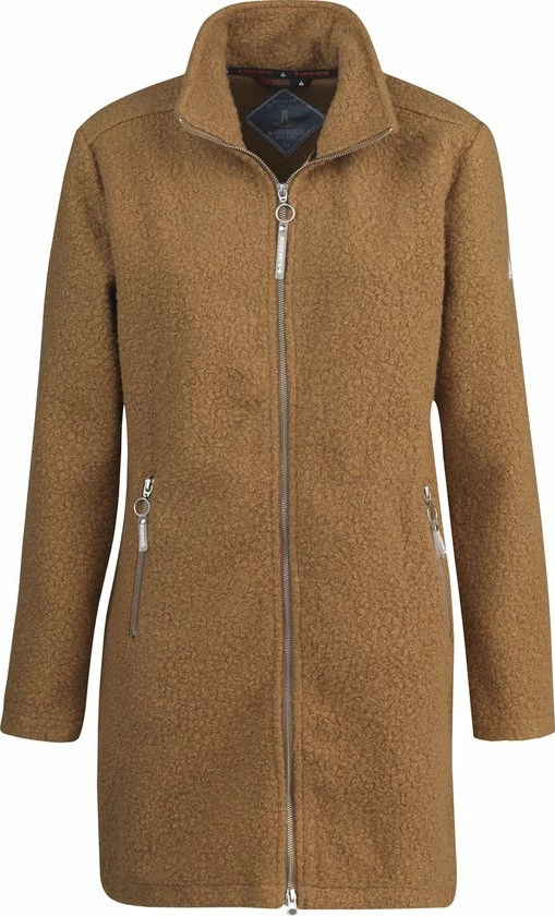 BJØRNSON Inge Gebreide Parka Jas / Vest 4 Seizoenen Dames - Maat 50 - Terracotta 3 BJØRNSON Inge Gebreide Parka Jas / Vest 4 Seizoenen Dames - Maat 50 - Terracotta