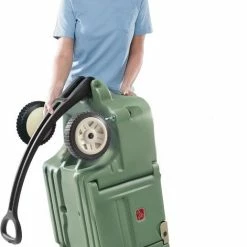 Step2 Wagon For Two Plus - Bolderkar Met 2 Zitjes Met Gordels Voor Kinderen - Kunststof Bolderwagen In Groen Met Duwstang - Voor Peuters En Kleuters -Stroller shop 517x840