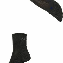 FALKE TK2 Explore Cool Short Wandelsokken Kort Zacht Thermisch Anti-blaar Antizweet Zonder Motief Met Elastische Boord Verkoelend Ademend Sneldrogend Grijs Dames Sportsokken - Maat 39-40 -Stroller shop 525x840