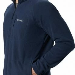 Columbia Fast Trek II Jacket - Fleece Vest Heren Volwassenen - Sluiting En Zakken Met Rits - Outdoorvest - Blauw - Maat L -Stroller shop 525x840 5