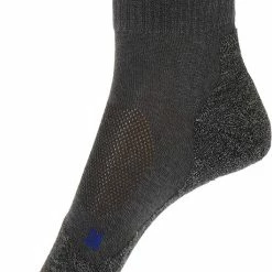 FALKE TK2 Explore Cool Short Wandelsokken Kort Zacht Thermisch Anti-blaar Antizweet Zonder Motief Met Elastische Boord Verkoelend Ademend Sneldrogend Grijs Dames Sportsokken - Maat 39-40 -Stroller shop 530x840