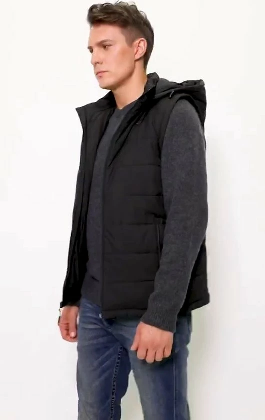 Sailwind Verwarmde Bodywarmer Heren Met Powerbank - Voor Fietsen/Motor/Ski/Kamperen/Vissen/Golf En Meer 4 Sailwind Verwarmde Bodywarmer Heren Met Powerbank - Voor Fietsen/Motor/Ski/Kamperen/Vissen/Golf En Meer - Afbeelding 2