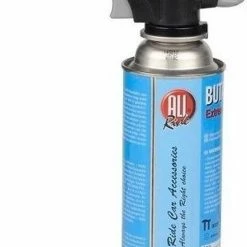 Merkloos Gasbrander + Gasbus Camping Vuur 227 Gram