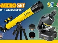 National Geographic Telescoop- En Microscoopset Voor Kinderen Incl. Accessoires -Stroller shop 550x181