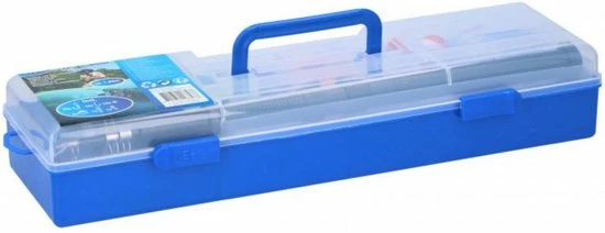 Orange85 Viskoffer Met Accessoires - 46x13x8 Cm - Gevuld - Vishengelset - Kunstaas - Vishaakjes - Visloodjes - Dobbers - Spinner 3 Orange85 Viskoffer Met Accessoires - 46x13x8 Cm - Gevuld - Vishengelset - Kunstaas - Vishaakjes - Visloodjes - Dobbers - Spinner