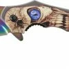 Xtreme X-Treme Karambit RVS Zakmes Regenboog Regenboogkleuren Rainbow -Stroller shop 550x224 4