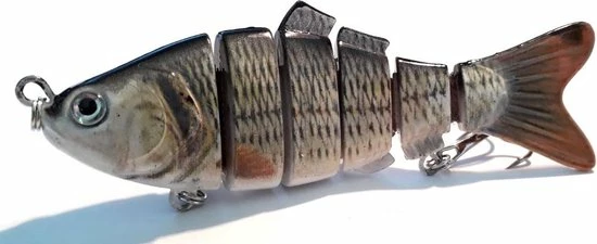 Merkloos Swimbait Karper Kunstaas Met 3D Ogen Voor Snoek - 10 Cm - 20 Gr - 6 Kunstazen 3 Merkloos Swimbait Karper Kunstaas Met 3D Ogen Voor Snoek - 10 Cm - 20 Gr - 6 Kunstazen