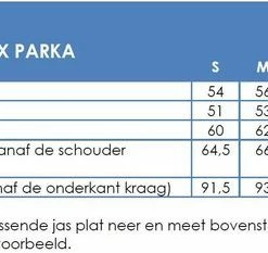 MGO Leisure Wear Kate Wax Parka Outdoorjas Dames - Maat XL -Stroller shop 550x233 5