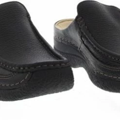 Wolky Comfortschoenen Roll Slide Zwart Leer -Stroller shop 550x253 3