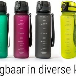 Drinkfles 500ml Groen - Sport Bidon Drinkbus - Tritan Hoge Kwaliteit King Mungo -Stroller shop 550x299