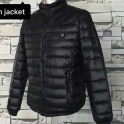 KingsPower Heated Jacket M Unisex - Incl. Powerbank - Elektrisch Verwarmde Winterjas Van Licht Polyester - Waterafstotend En Winddicht -Stroller shop 550x309 10