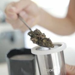 Reboottle - Tea - Drinkfles Met Theefilter - Thee Infuser - Theefles - 450ml - Beige/Groen -Stroller shop 550x312 3