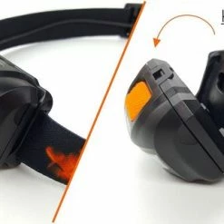 Hoofdlamp LED - Hoofdlampje Waterdicht - Incl AAA Batterijen - Blauw - King Mungo -Stroller shop 550x321