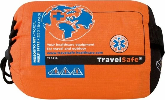 Travelsafe Mosquitonet - Multistyle - Tropenproof - 1 Persoons 3 Travelsafe Mosquitonet - Multistyle - Tropenproof - 1 Persoons