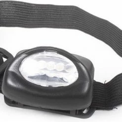 Eurocatch Outdoor Hoofdlamp - 5 Led - Zwart