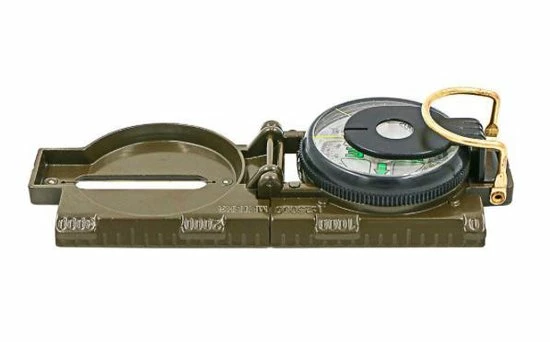 YONO Metalen Kompas Outdoor Met Loep En Liniaal 4 YONO Metalen Kompas Outdoor Met Loep En Liniaal - Afbeelding 2