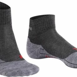FALKE TK5 Wander Short Wandelsokken Kort Zacht Thermisch Anti-blaar Antizweet Zonder Motief Met Elastische Boord Admend Merinowol Grijs Dames Sportsokken - Maat 37-38 -Stroller shop 550x342 5