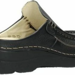Wolky Comfortschoenen Roll Slide Zwart Leer -Stroller shop 550x343 19