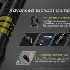 Nitecore P20 V2 Tactische Zaklamp -Stroller shop 550x343 4