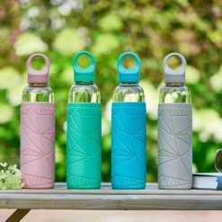 Libbey Waterfles - Glazen Drinkfles - 550 Ml - French Rose -Stroller shop 550x362 3